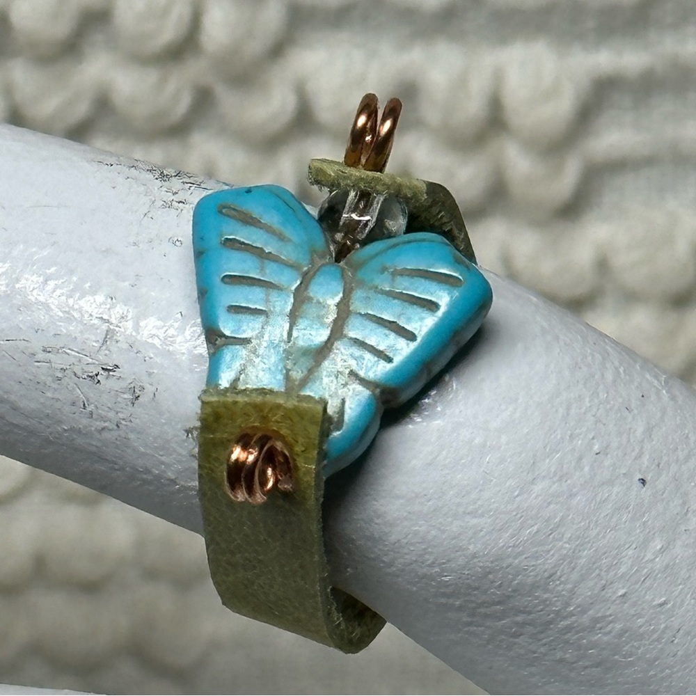 Handmade Leather Ring